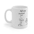 Golf Tee Time 11oz White Mug