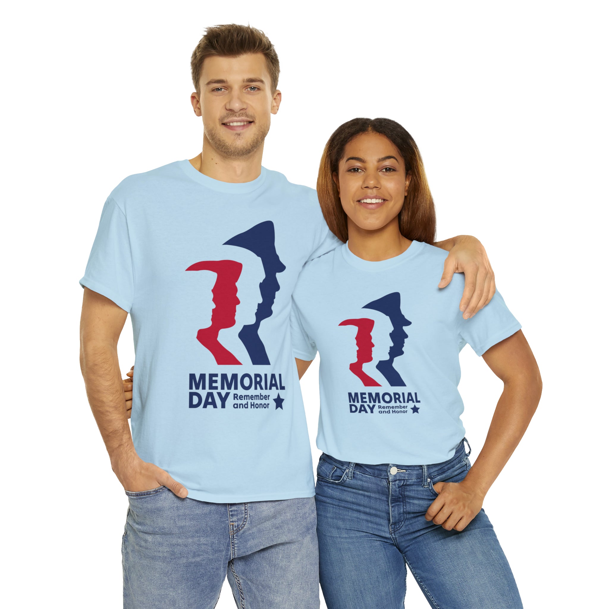 Memorial Day Heroes Unisex Heavy Cotton Tee