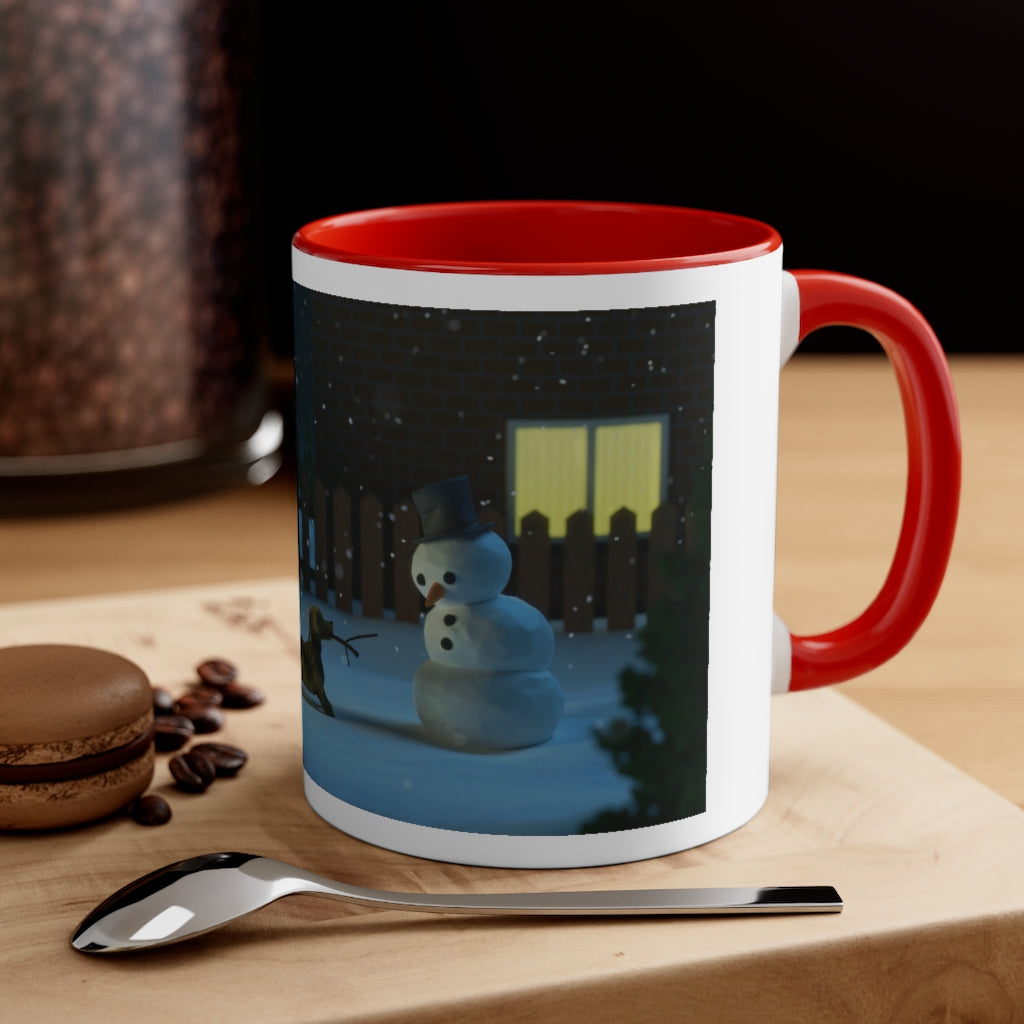 Merry Christmas Accent Coffee Mug, 11oz