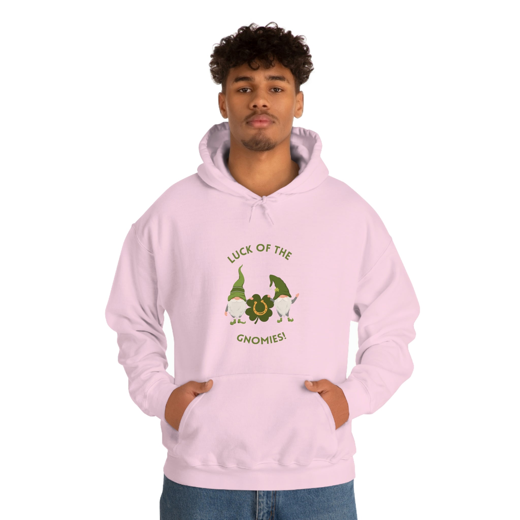 Luck Of The Gnomies! Unisex Heavy Blend™ Hooded Sweatshirt