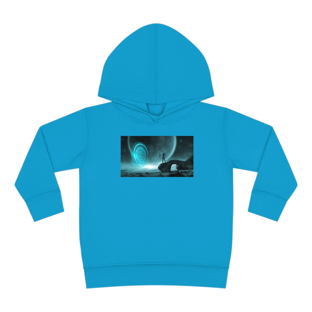 Mystical Moon Toddler Pullover Fleece Hoodie