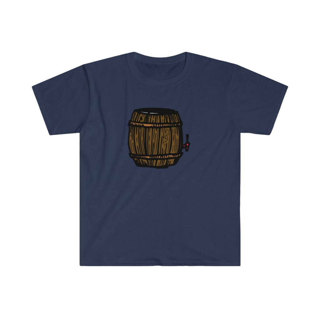 Keg Beer Unisex Softstyle T-Shirt