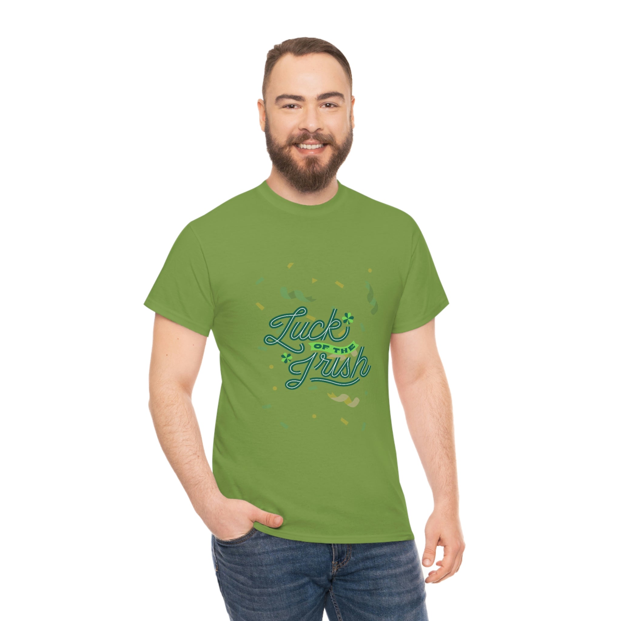 Luck Of The Irish Unisex Heavy Cotton Tee