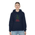 Merry Christmas Tree Unisex Heavy Blend™ Hooded Sweatshirt