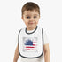 Old Glory Baby Contrast Trim Jersey Bib