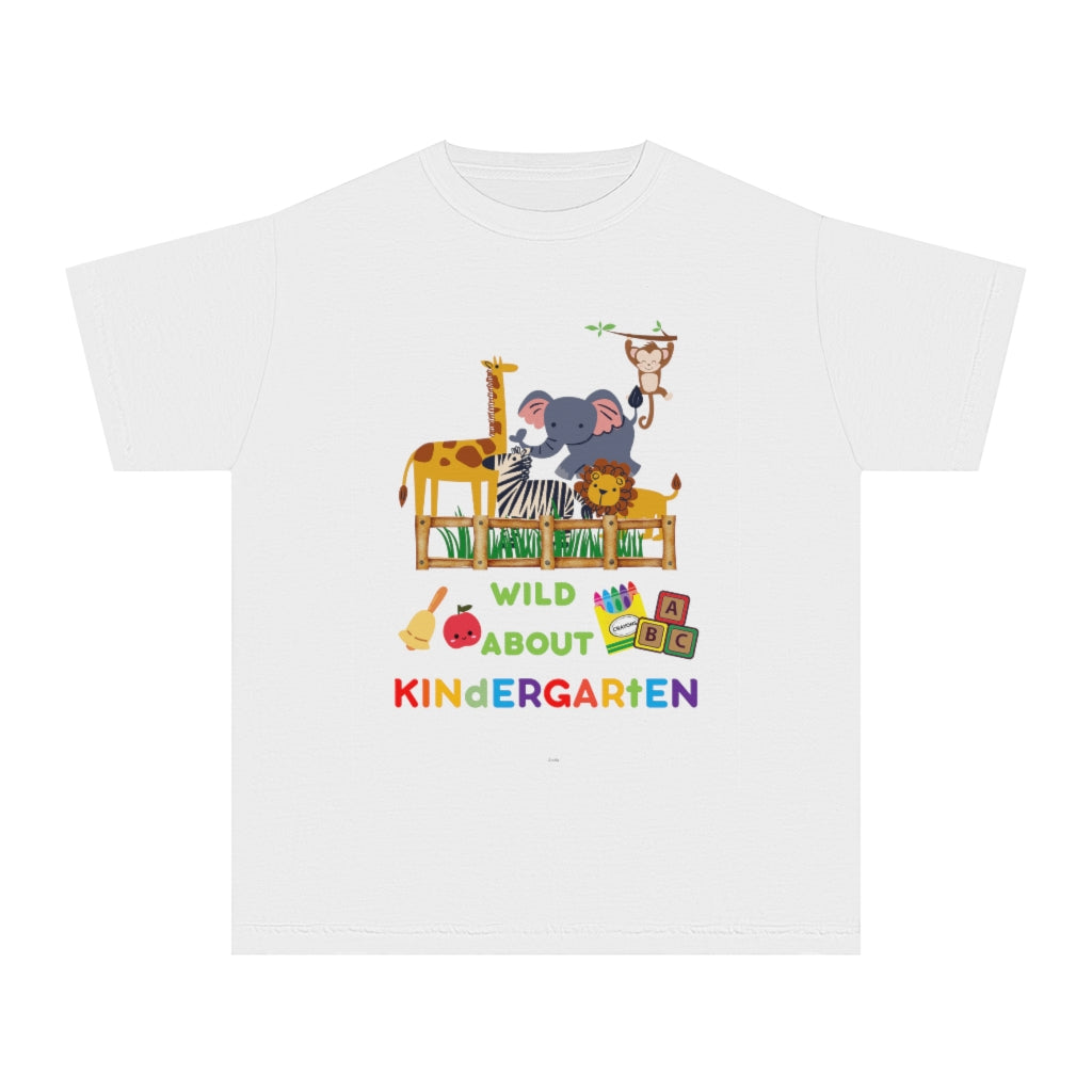 Wild About Kindergarten Youth Midweight Tee