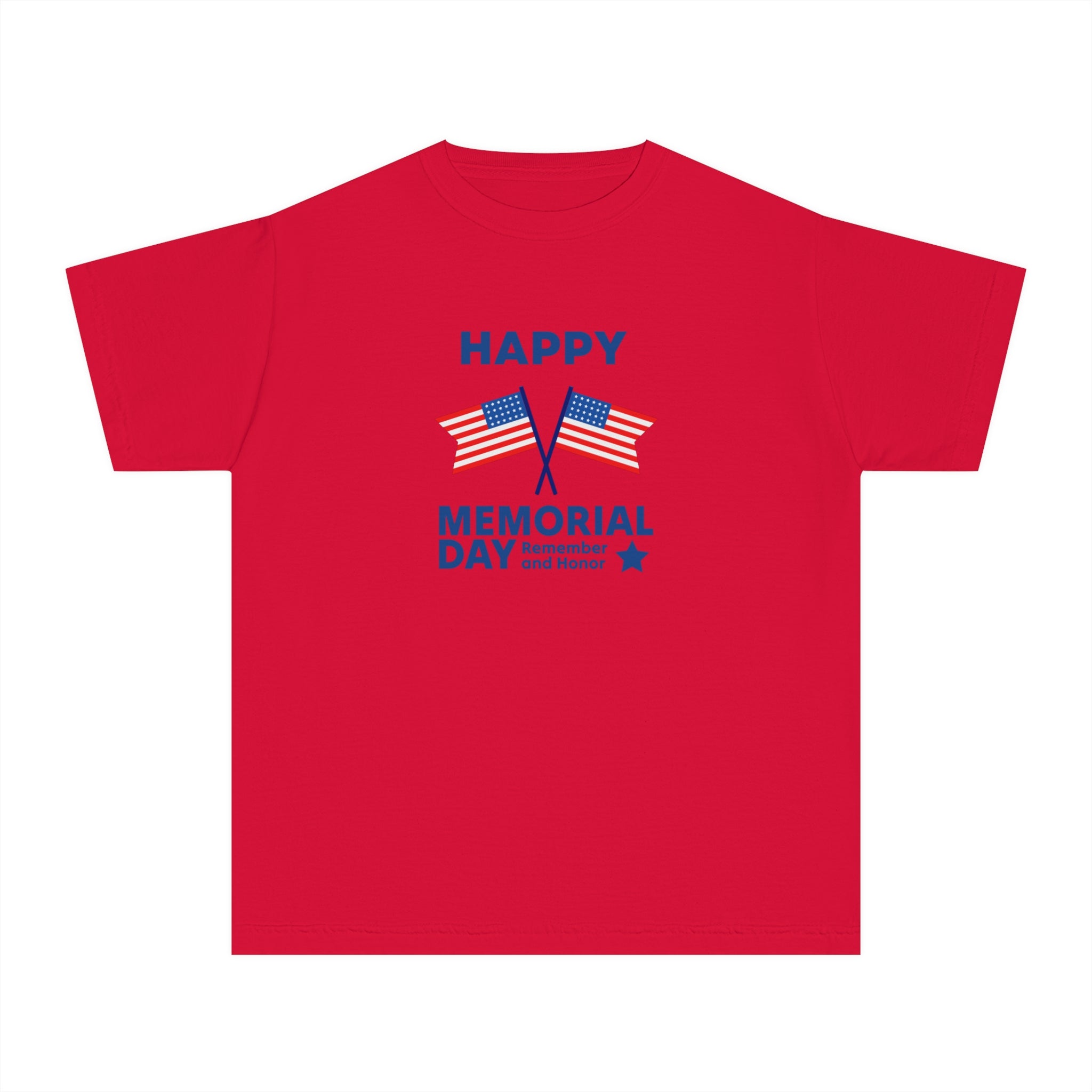 Happy Memorial Day Youth Midweight Tee