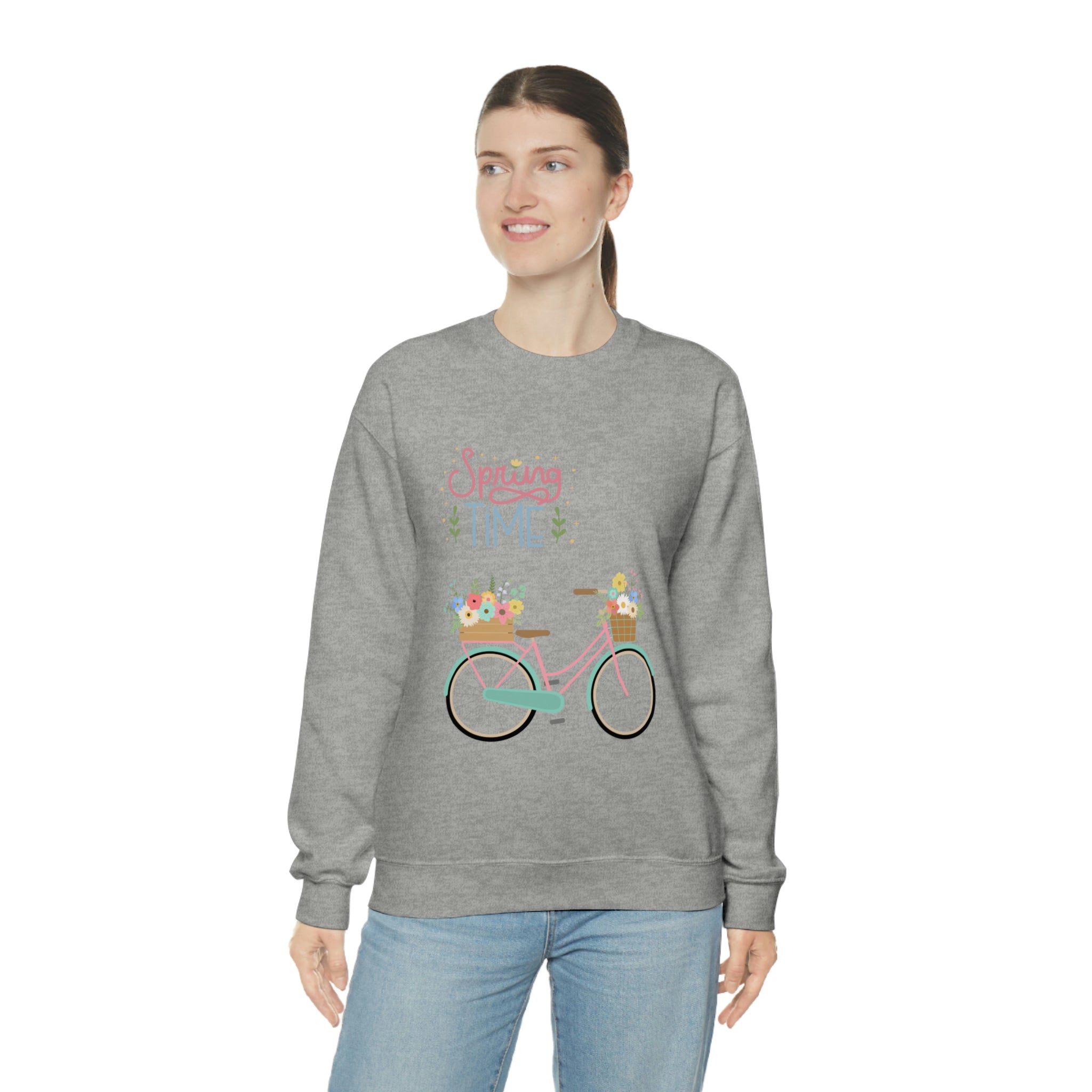 Spring Time Unisex Heavy Blend™ Crewneck Sweatshirt