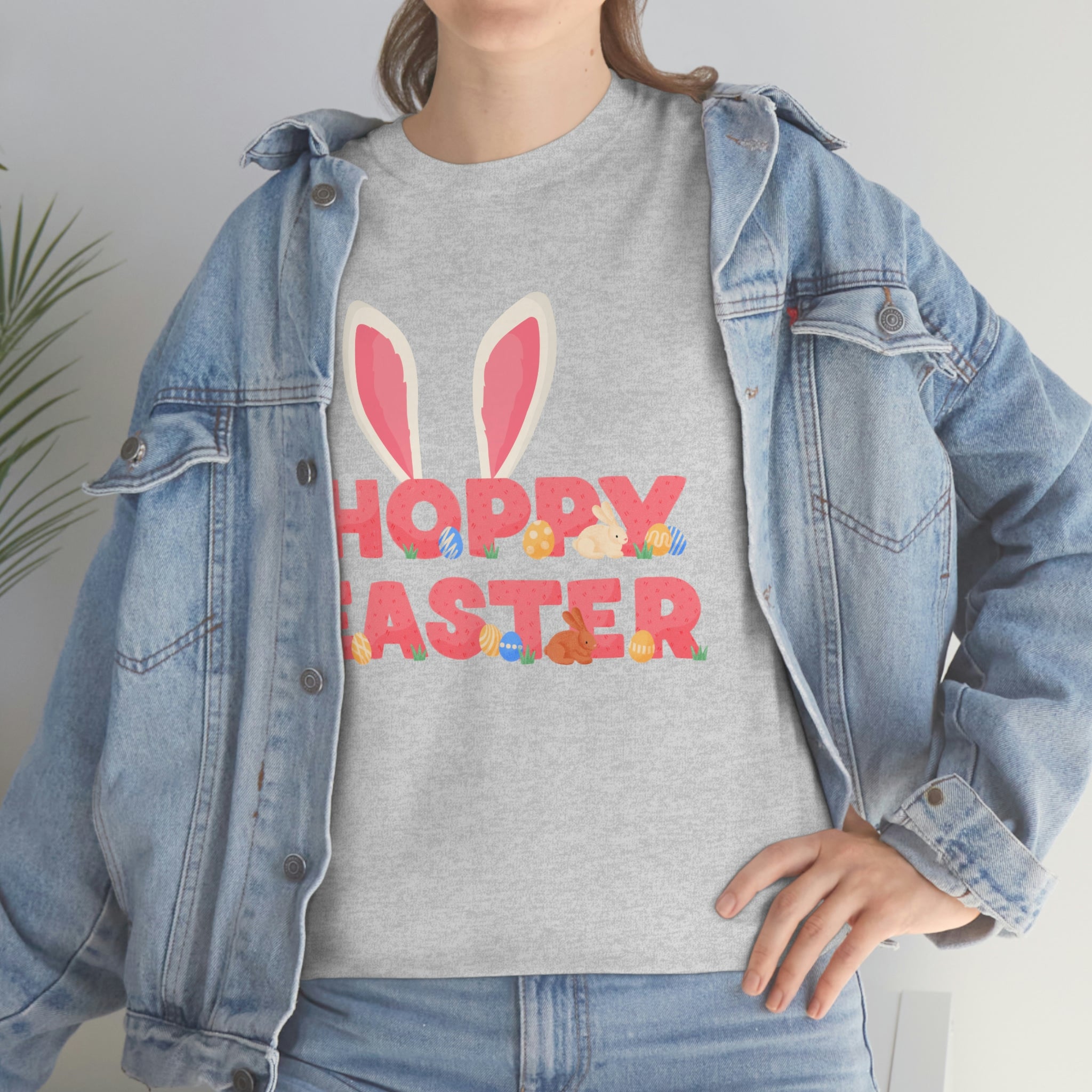 The Hoppy Easter Unisex Heavy Cotton Tee