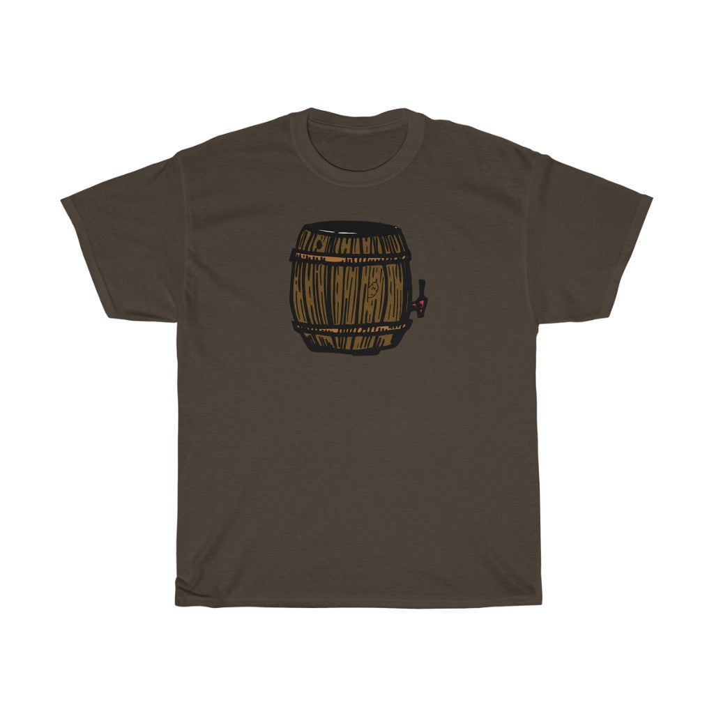 Beer Keg Unisex Heavy Cotton Tee