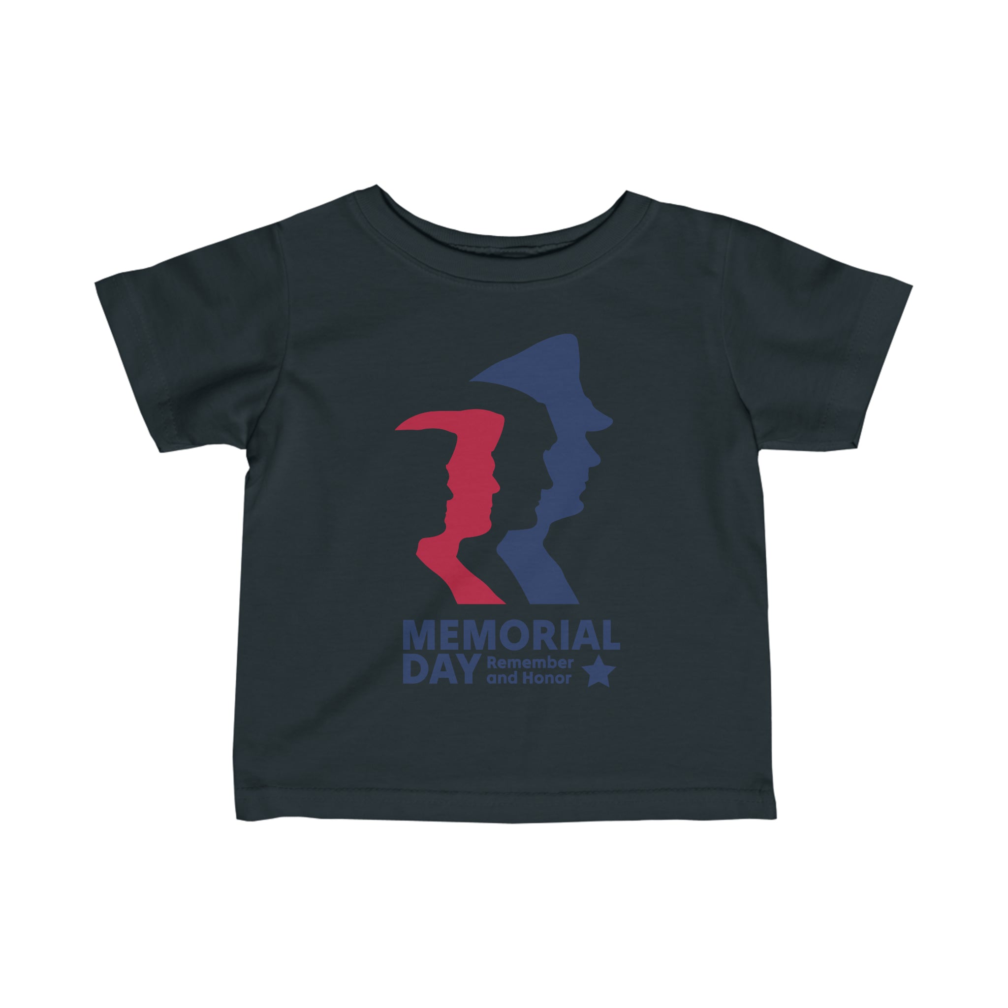 Memorial Day Heroes Infant Fine Jersey Tee