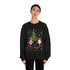 Merry & Bright Holidays Christmas Unisex Heavy Blend™ Crewneck Sweatshirt