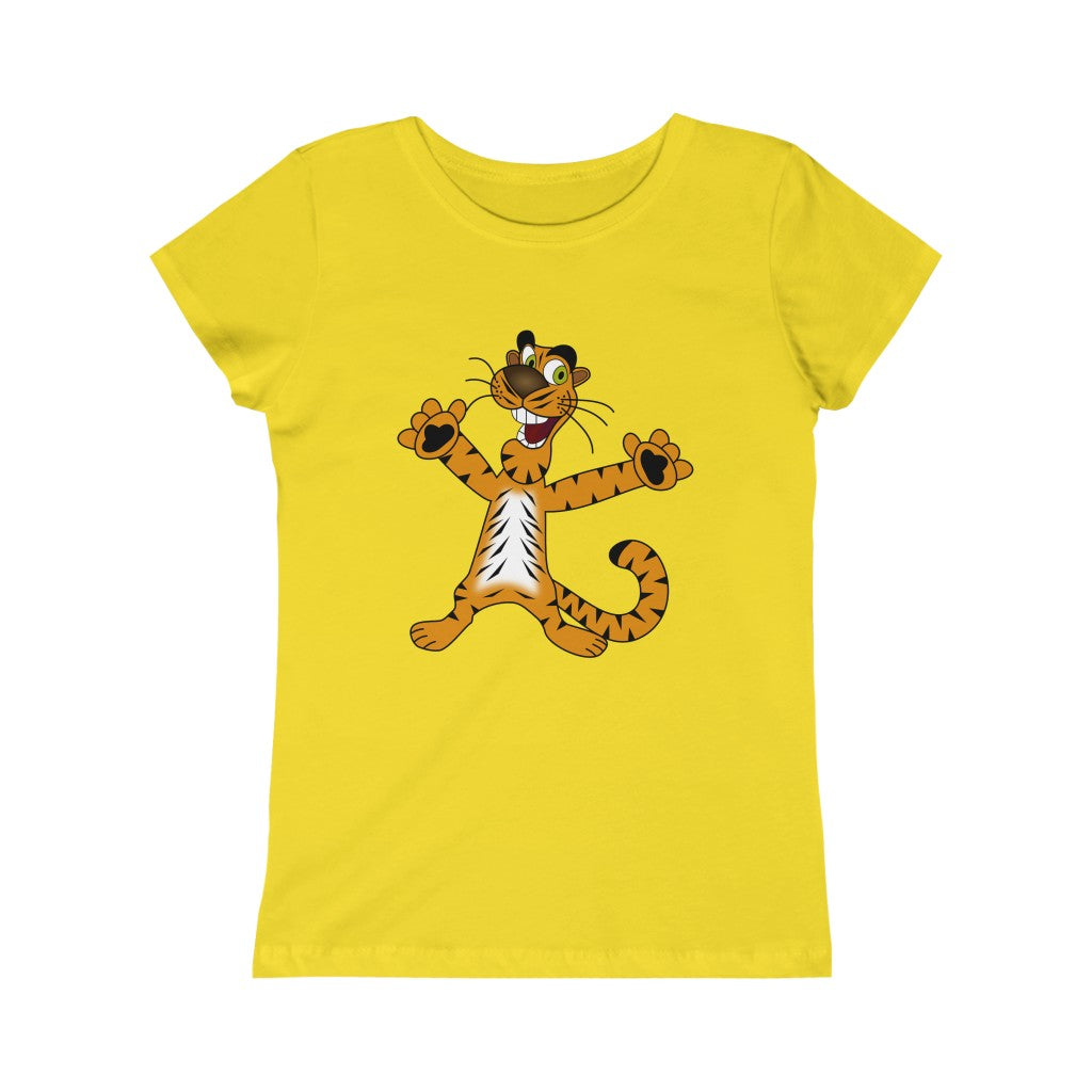 Little Tigers Girls Princess Tee