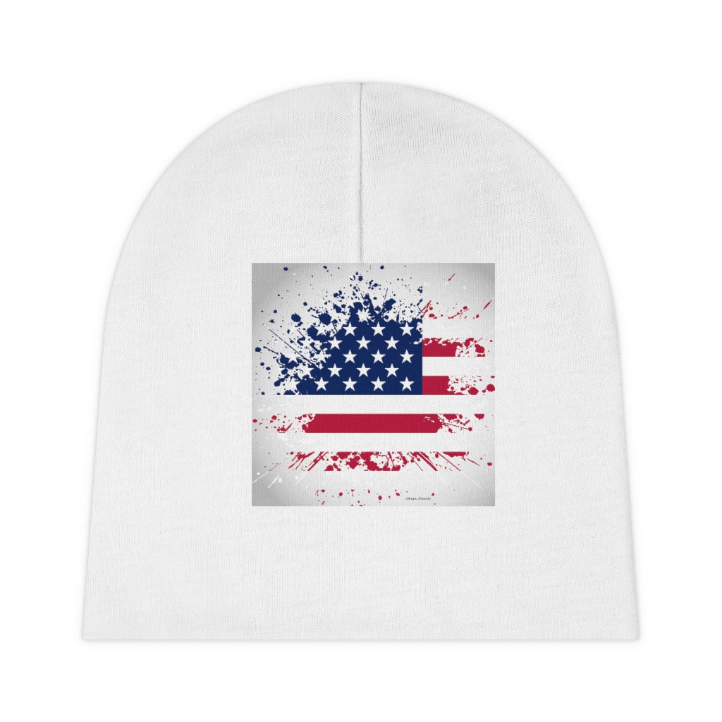 Old Glory Baby Beanie