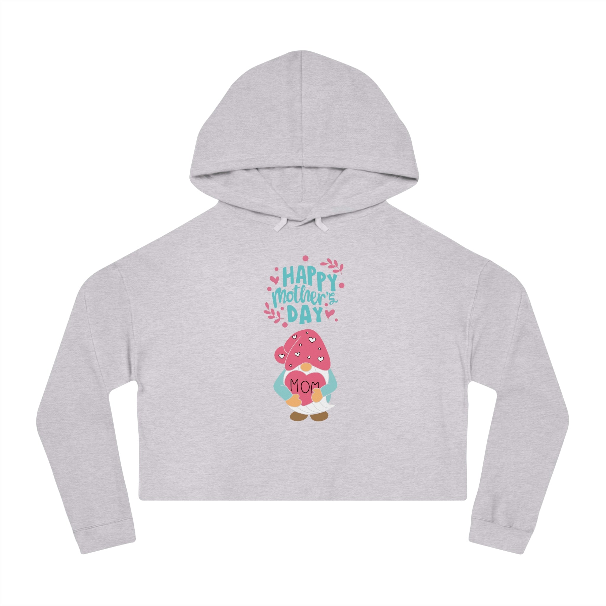 Happy Mother's Day Women’s Cropped Hooded Sweatshirt