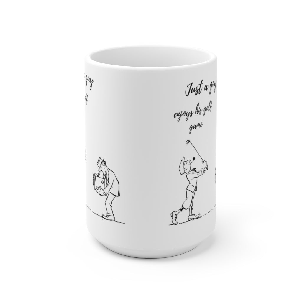 Golfer Ceramic Mug (EU)