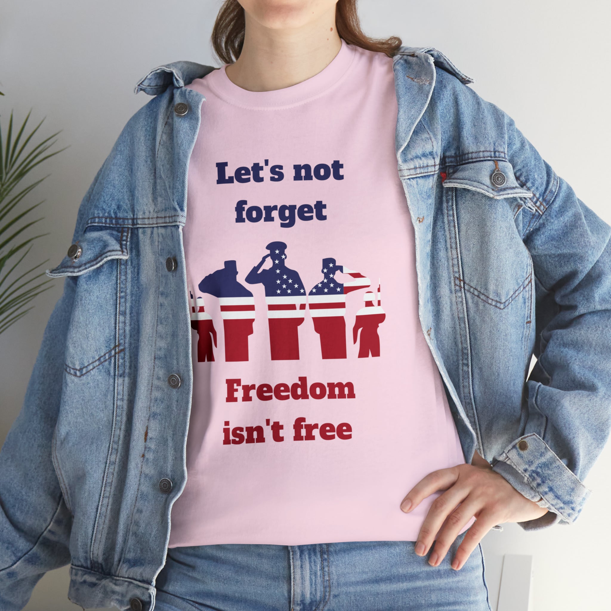 Memorial Day Freedom Is Not Free Unisex Heavy Cotton Tee