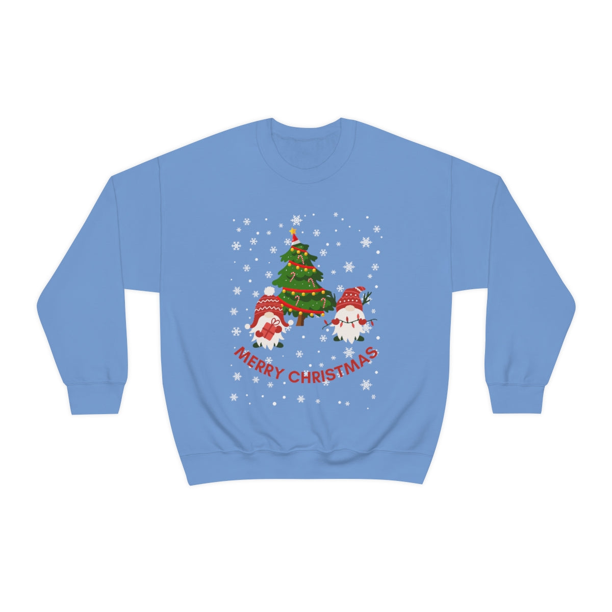 Merry & Bright Holidays Christmas Unisex Heavy Blend™ Crewneck Sweatshirt