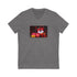 Tiger Unisex Jersey Short Sleeve V-Neck Tee