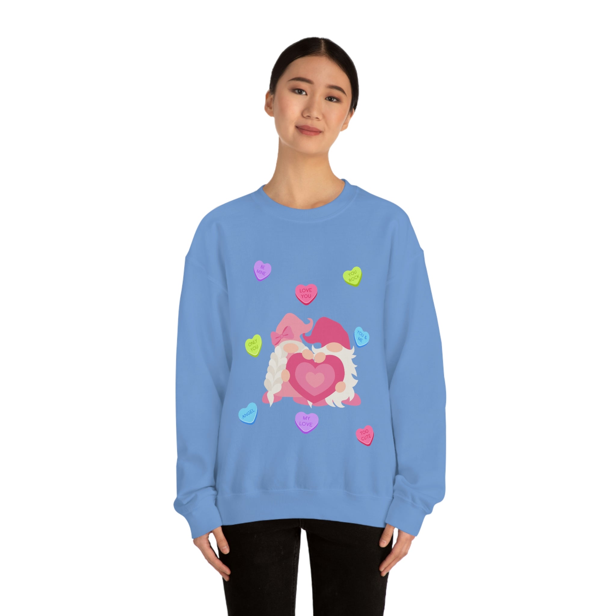 You Gnome I Love You!! Unisex Heavy Blend™ Crewneck Sweatshirt