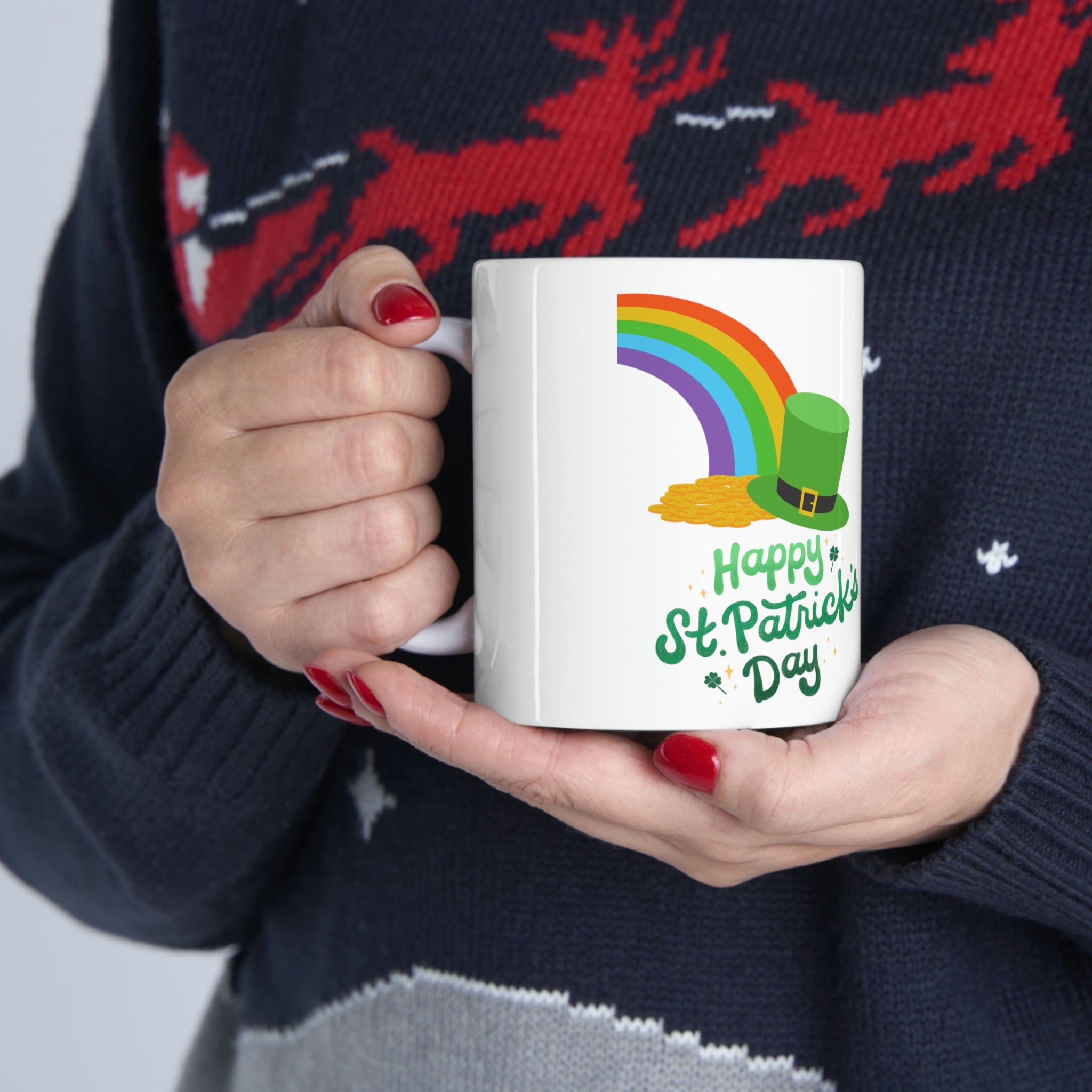 Happy Saint Patrick's Day Ceramic Mug 11oz