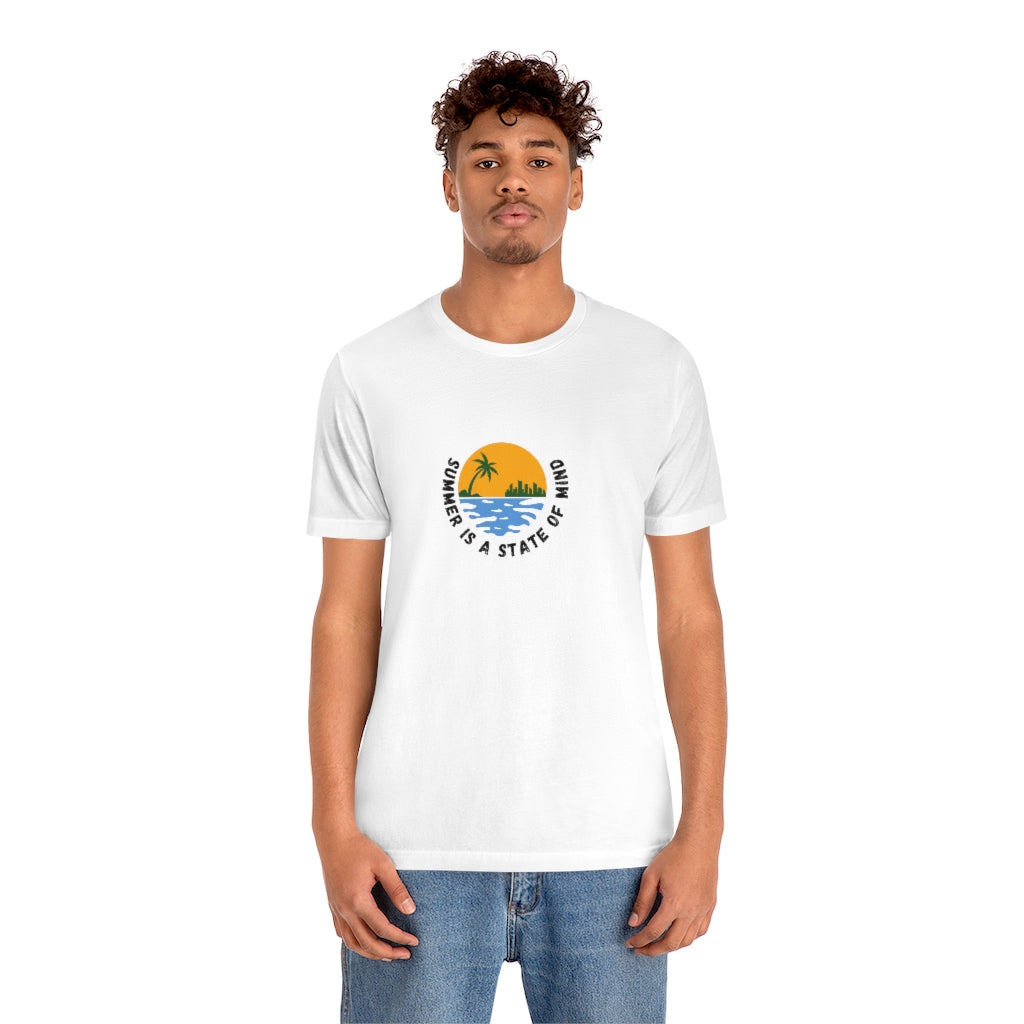 Summer Is A State Of Mind Unisex Jersey Short Sleeve Tee