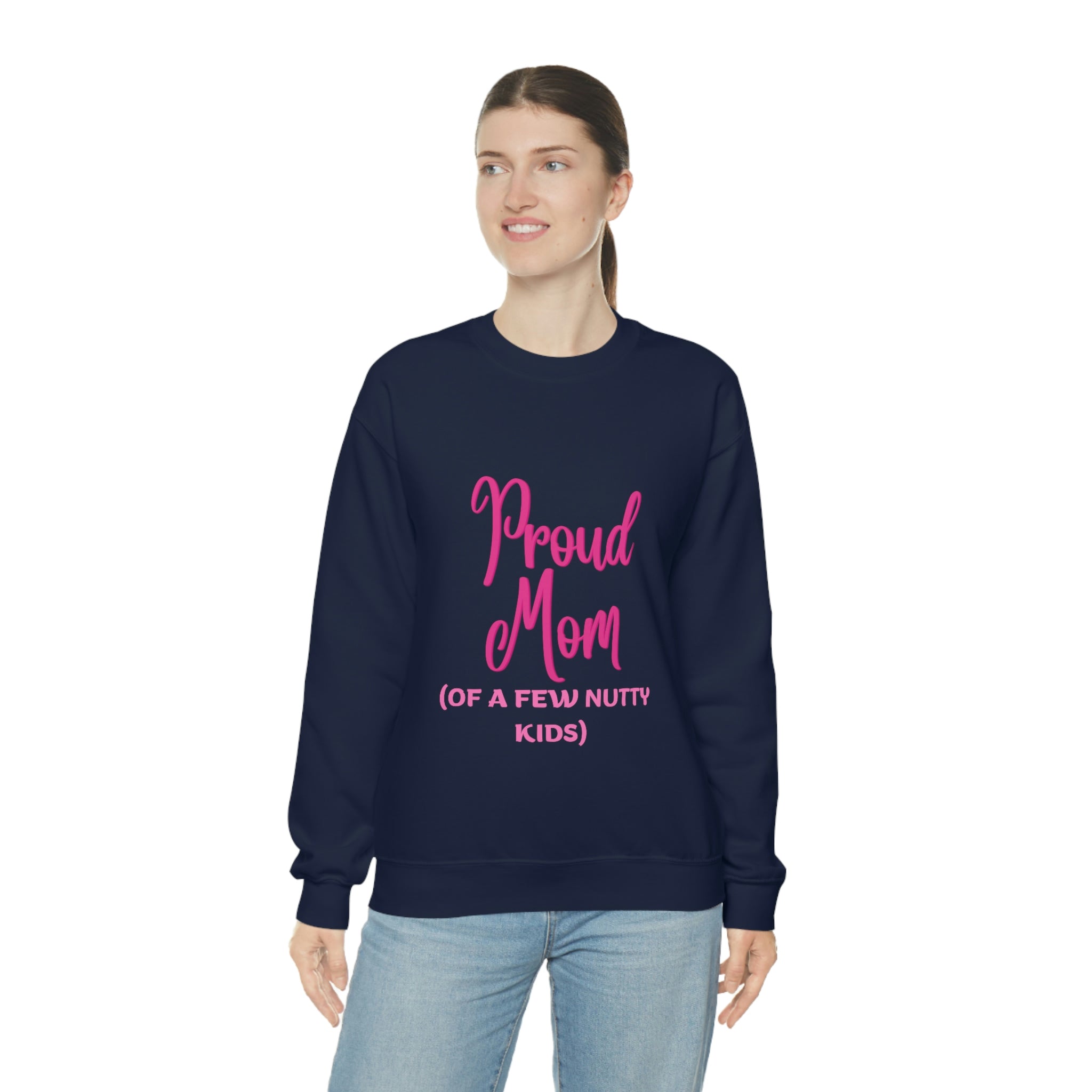 Proud MomUnisex Heavy Blend™ Crewneck Sweatshirt