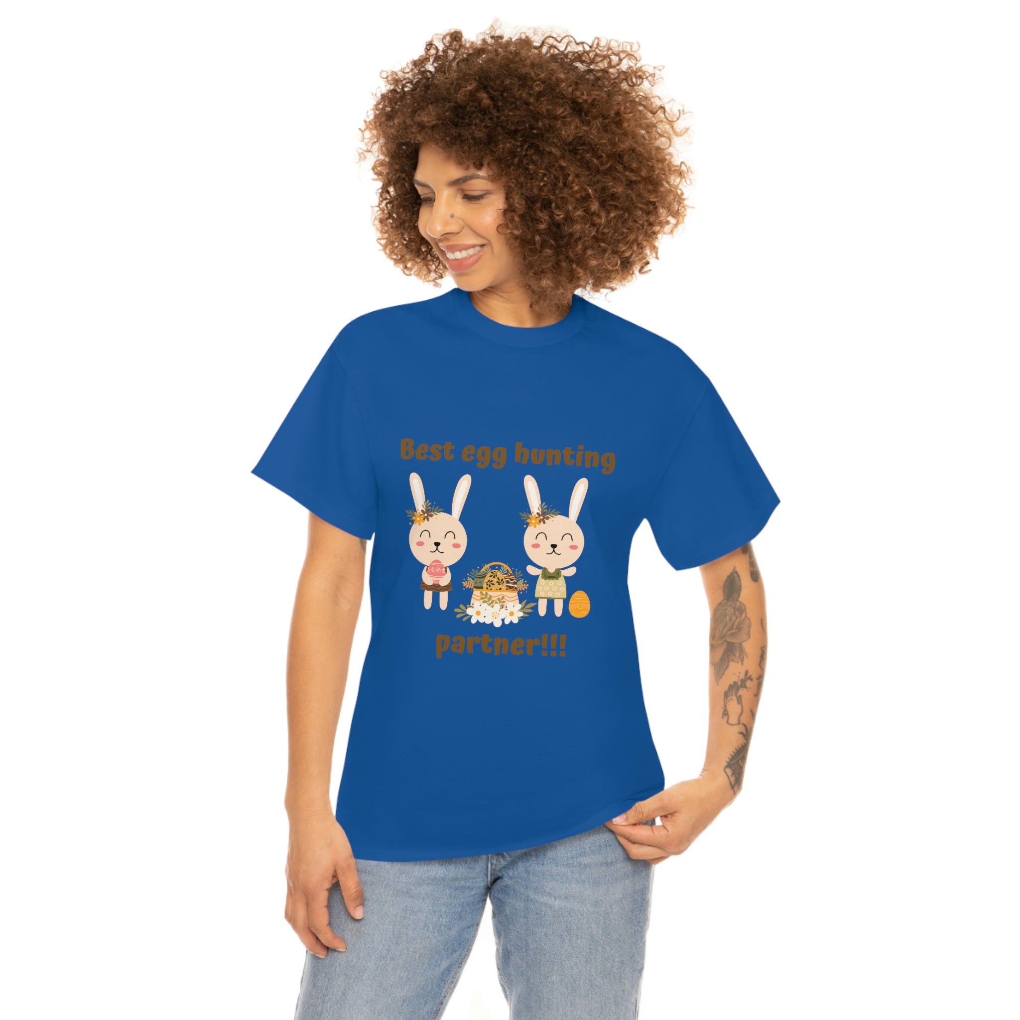 Egg Easter Partner Unisex Heavy Cotton Tee