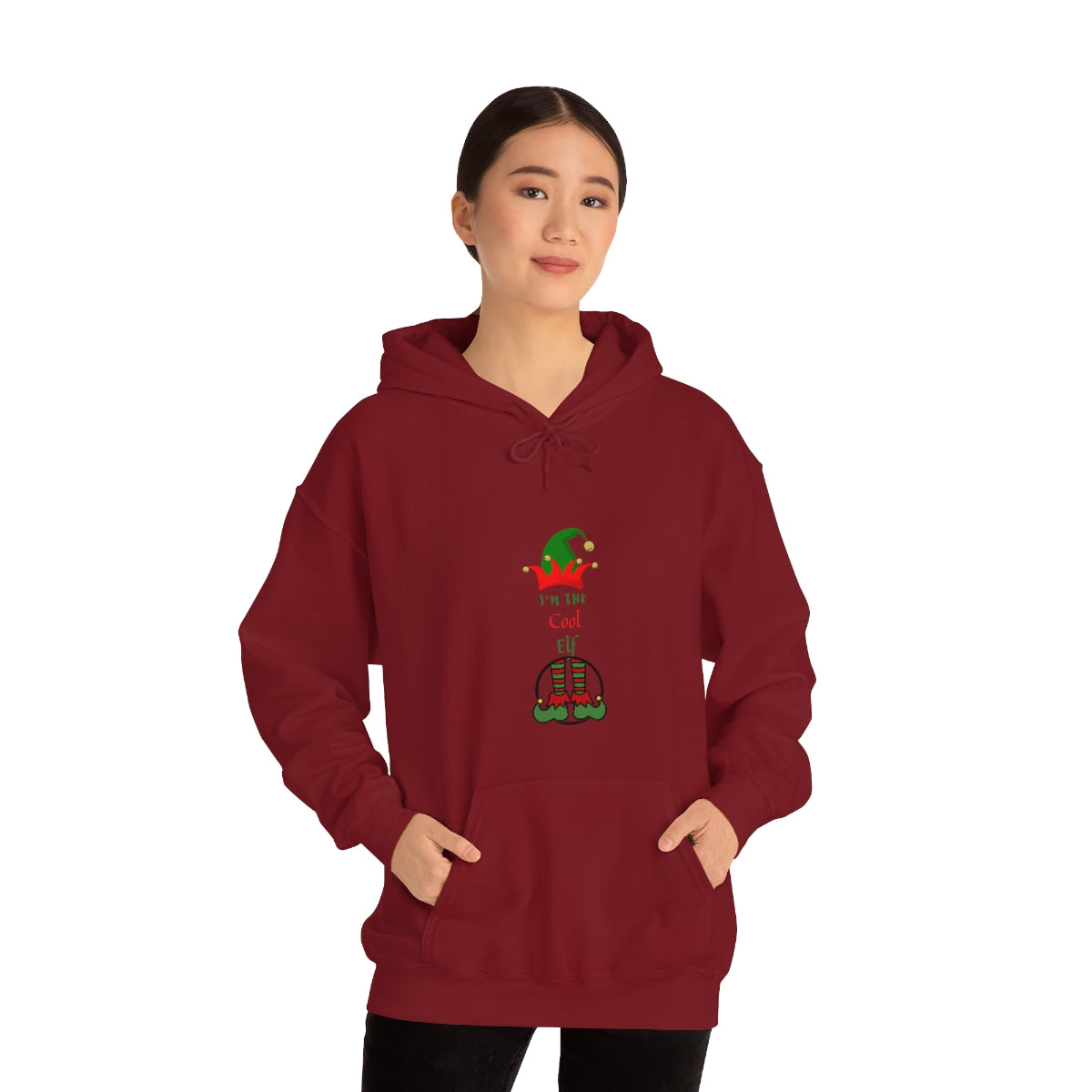 I'm The Cool Elf Unisex Heavy Blend™ Hooded Sweatshirt