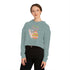 Easter Egg Women’s Cropped Hooded Sweatshirt