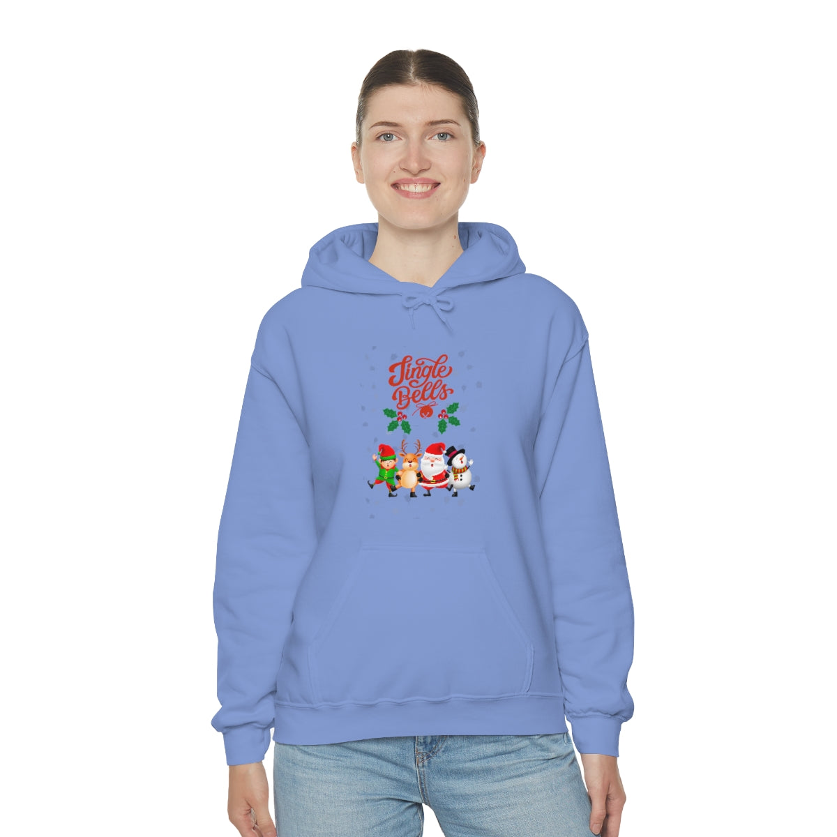 Jingle Bells Unisex Heavy Blend™ Hooded Sweatshirt