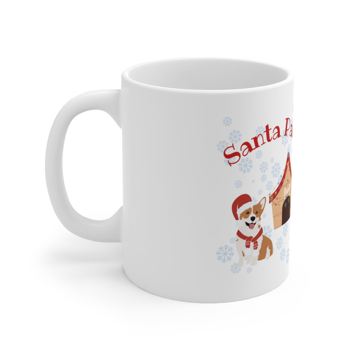 Santa Paw Ceramic Mug 11oz