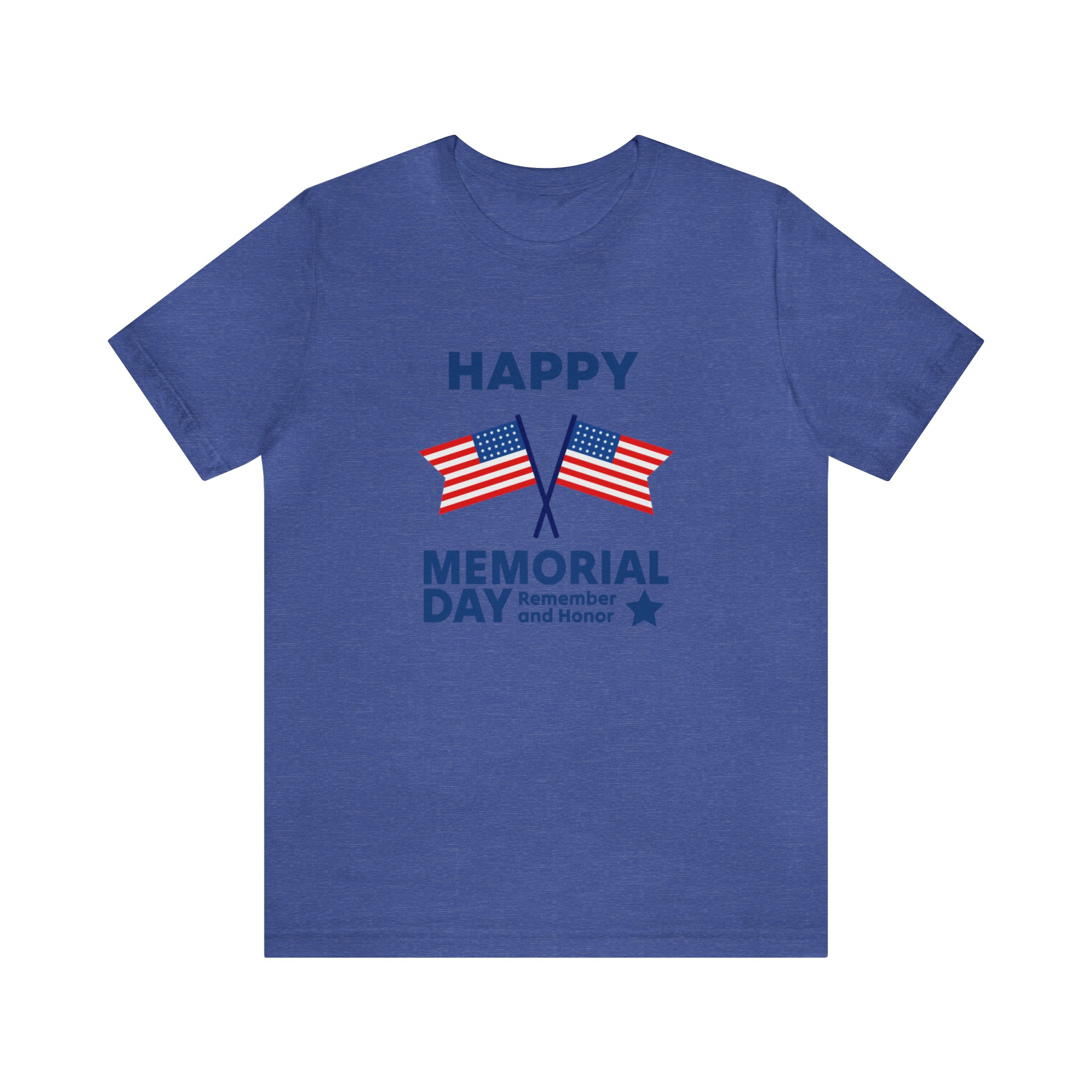 Happy Memorial Day Unisex Jersey Short Sleeve Tee