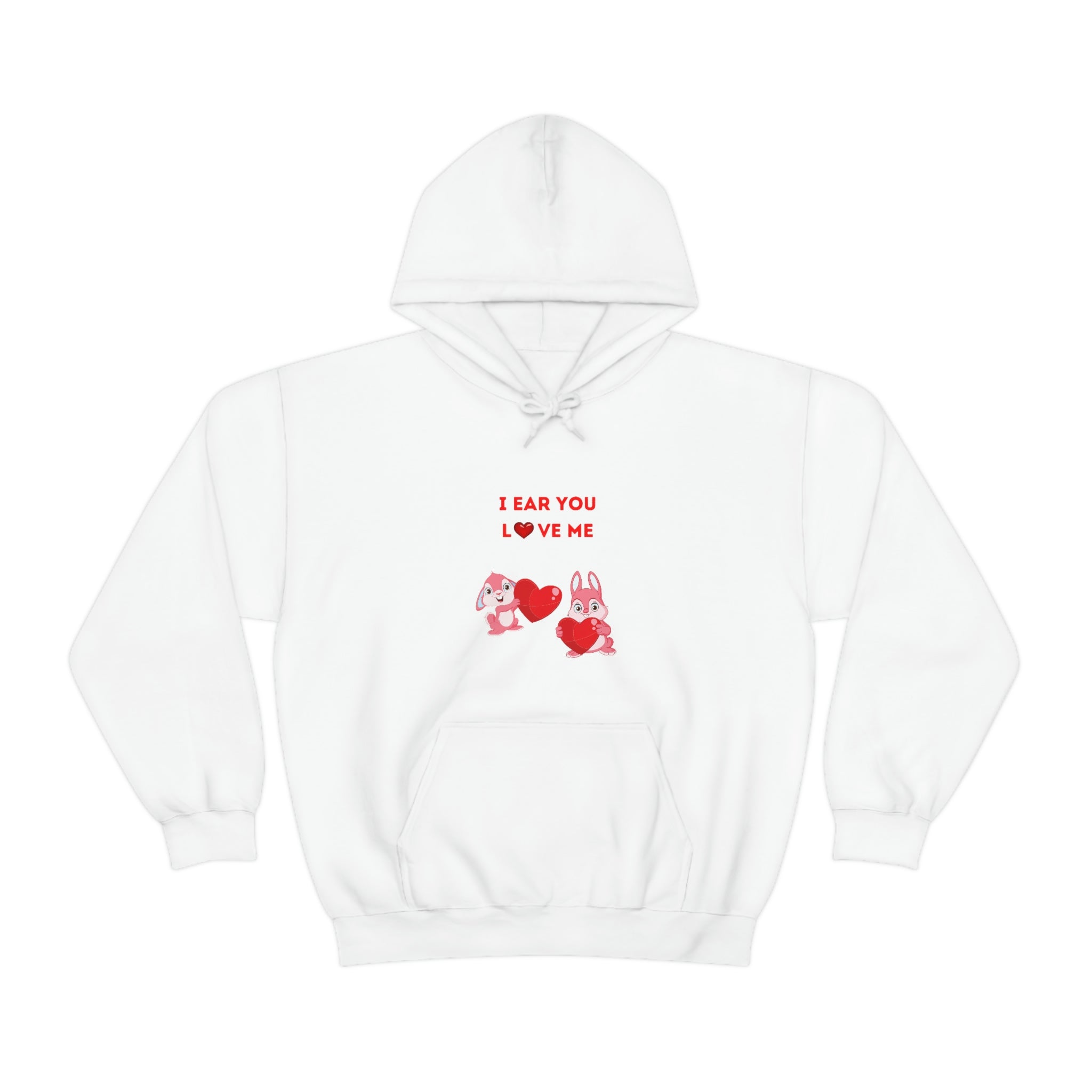 I Ear You Love Me Unisex Heavy Blend™ Hooded Sweatshirt