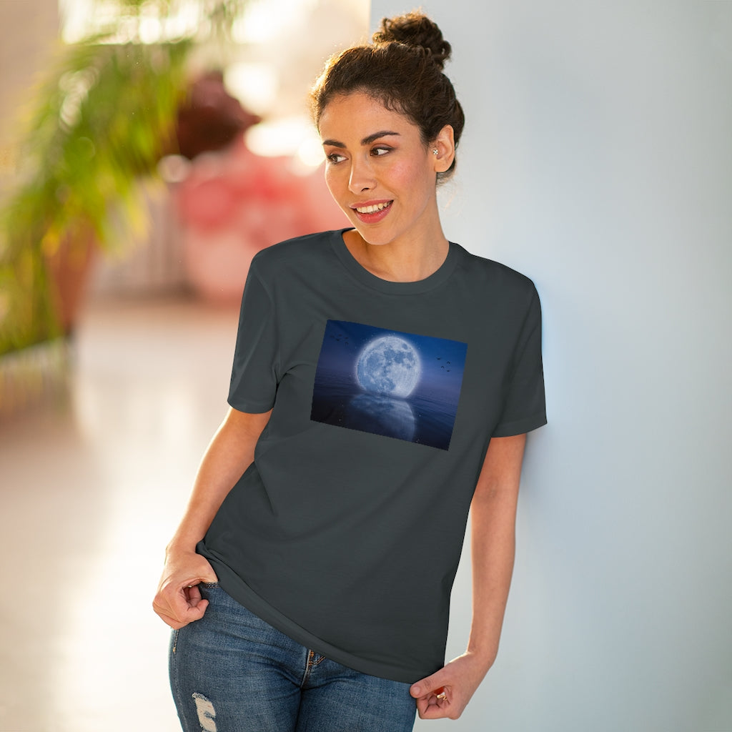 Mystical Moon Organic Creator T-shirt - Unisex