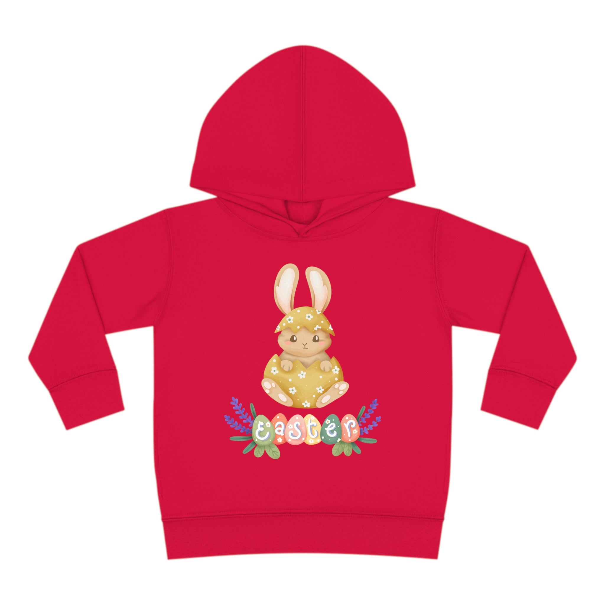 Easter Hunt Is On Toddler Pullover Fleece Hoodie