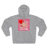 Happy Valentine's Day Unisex Hooded Zip Sweatshirt