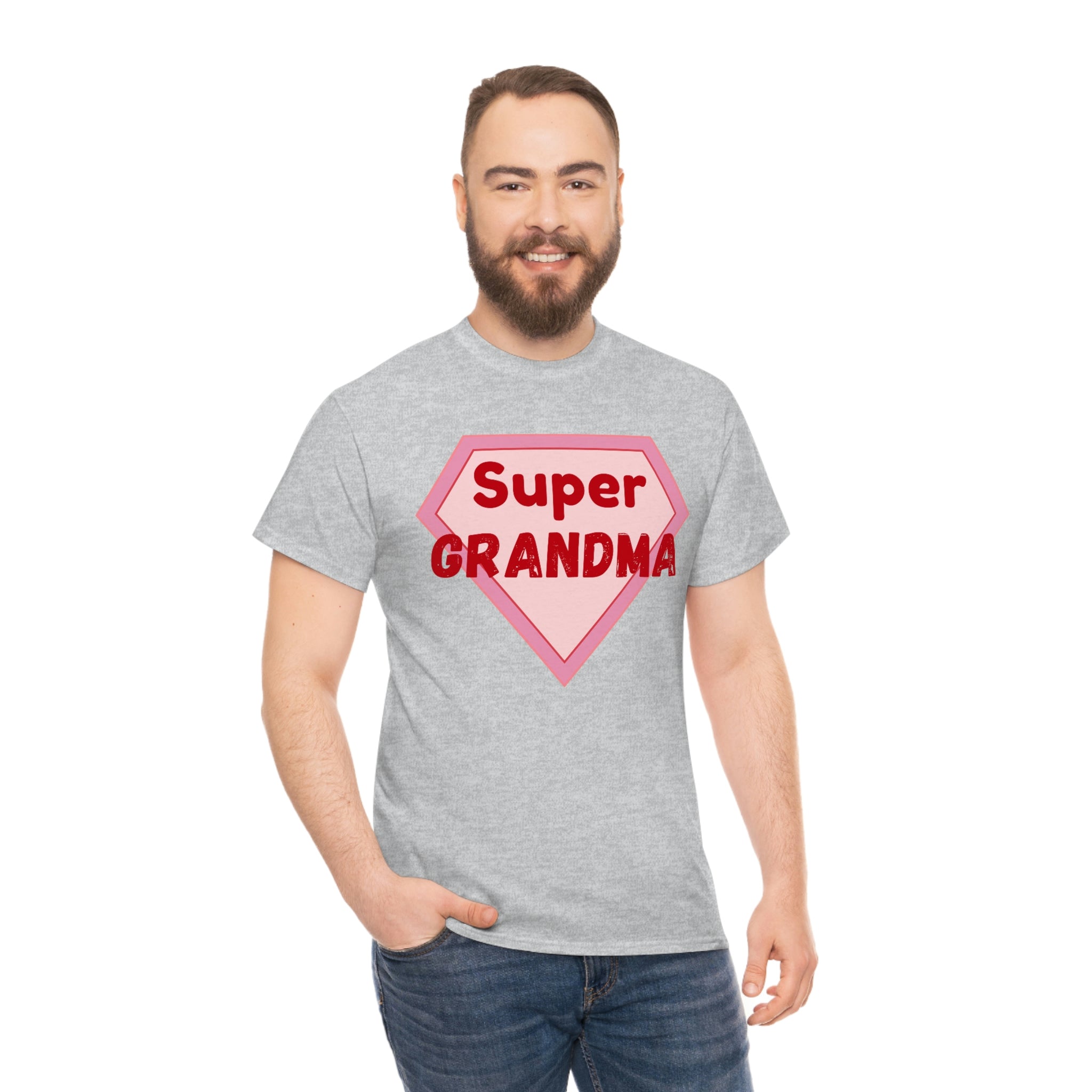 Super Grandma Unisex Heavy Cotton Tee