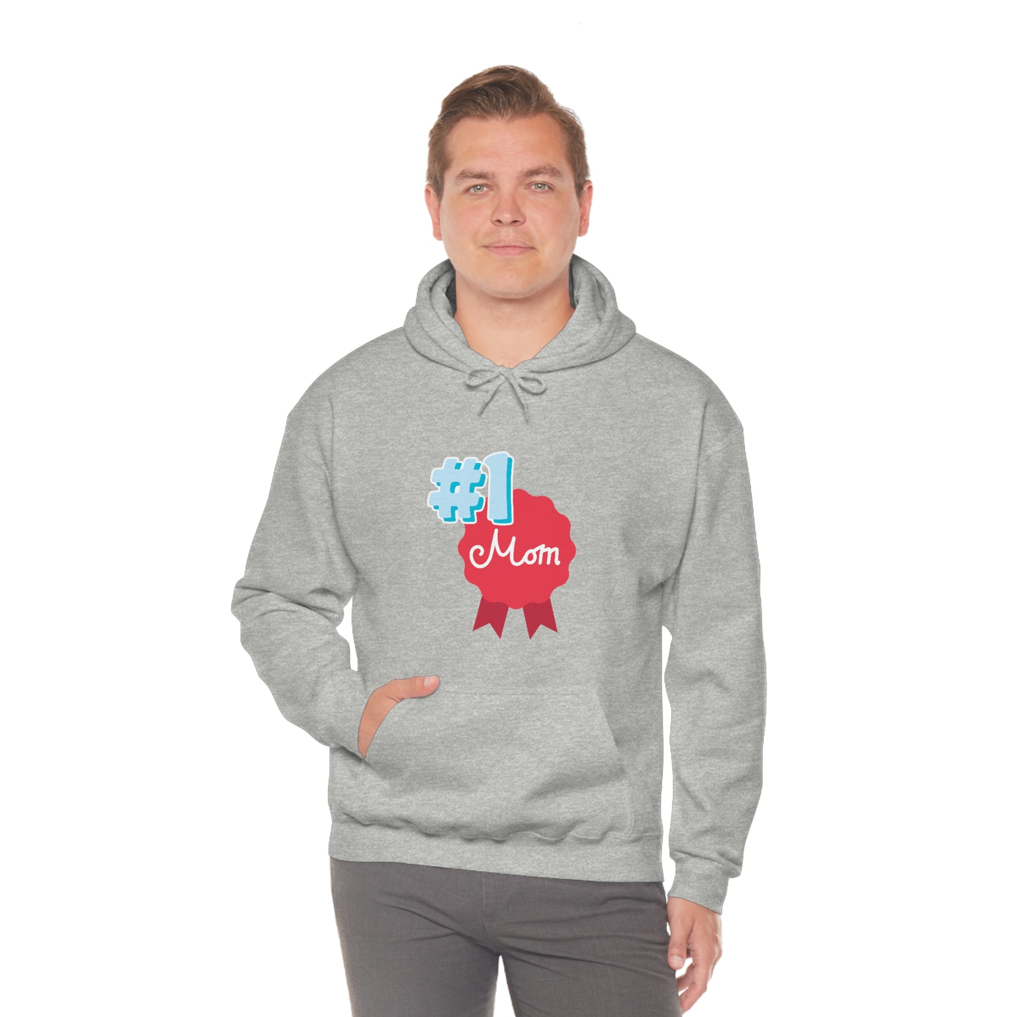 Mom You're No.1 Unisex Heavy Blend™ Hooded Sweatshirt