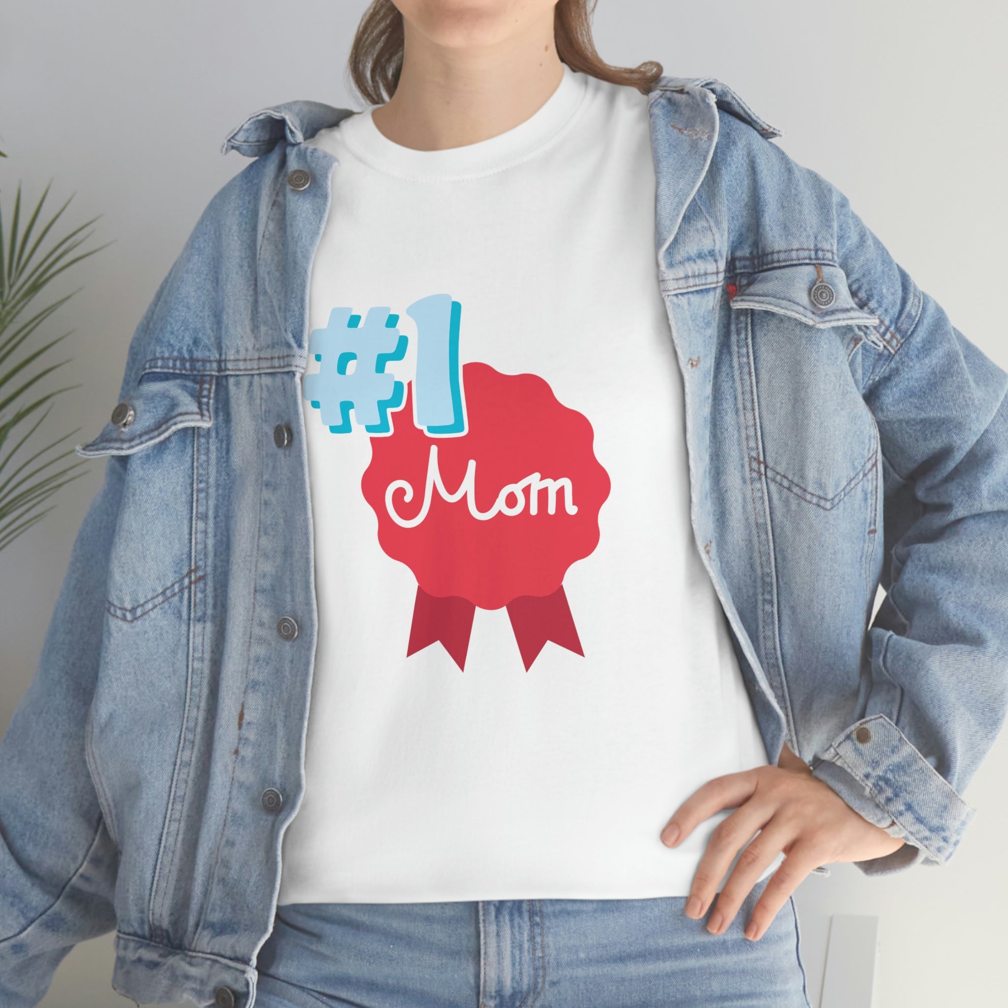 Mom You're No.1 Unisex Heavy Cotton Tee