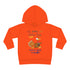 Happy Turkey Day Toddler Pullover Fleece Hoodie