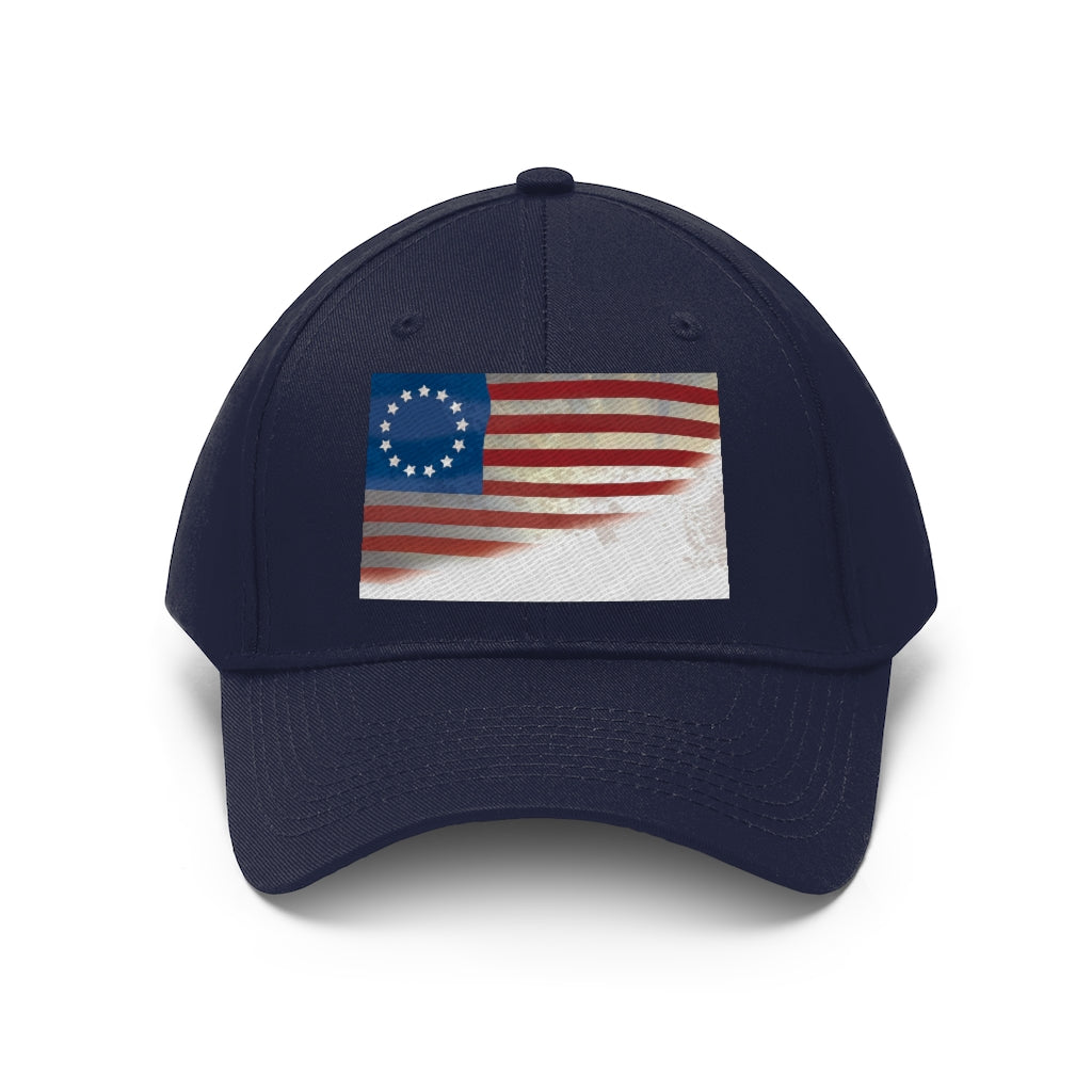 Old Glory Unisex Twill Hat