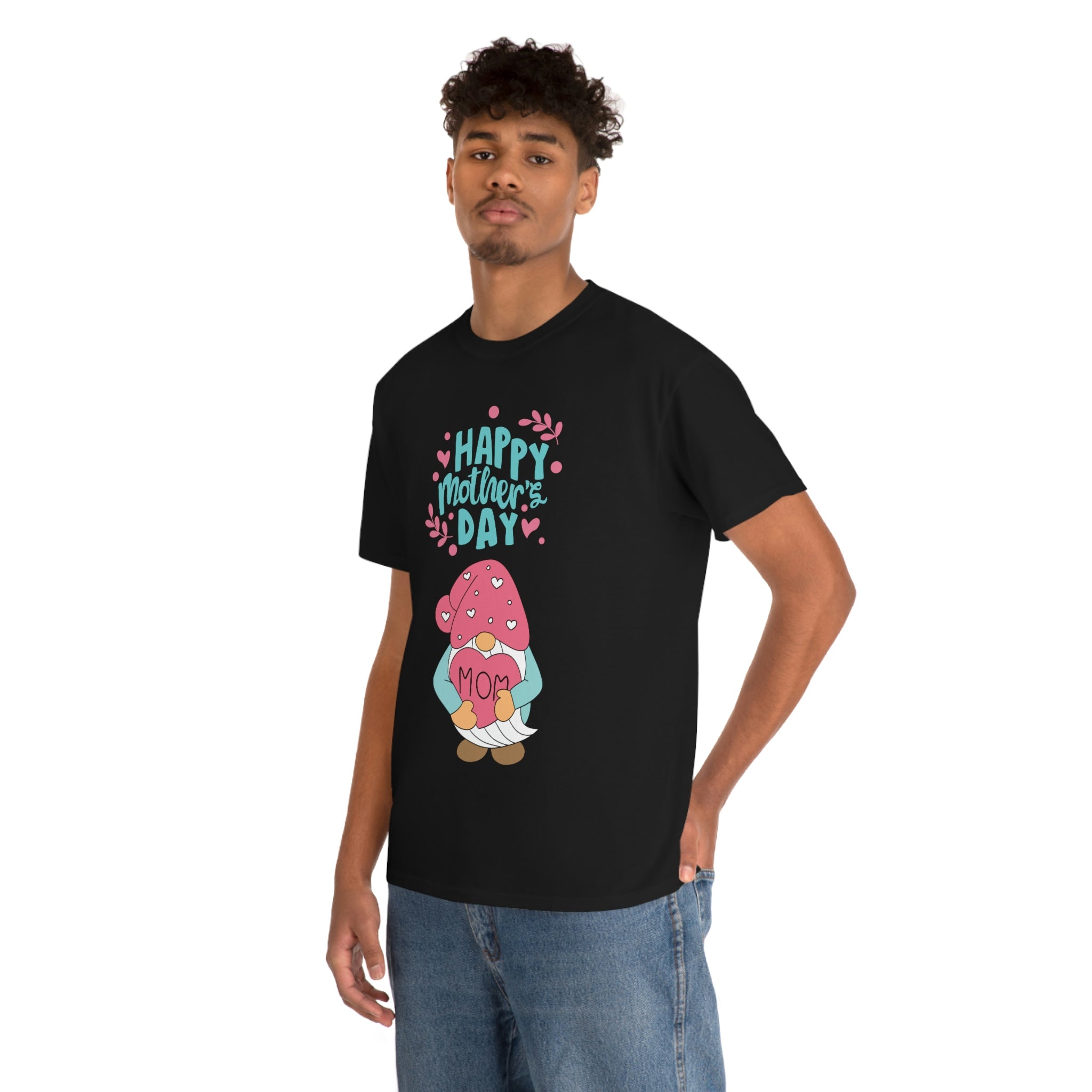 Happy Mother's Day Gnome Unisex Heavy Cotton Tee