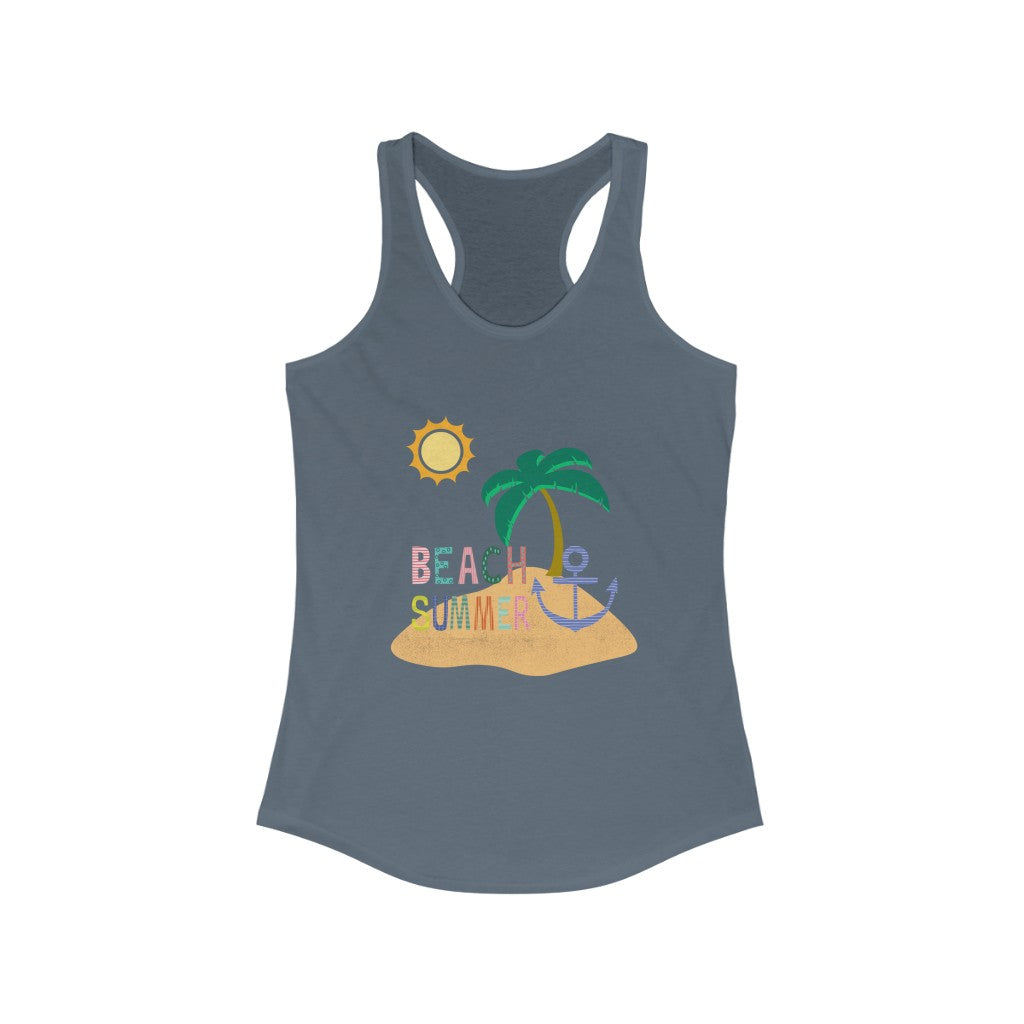 Beach Summer Women's Ideal Racerback Tank