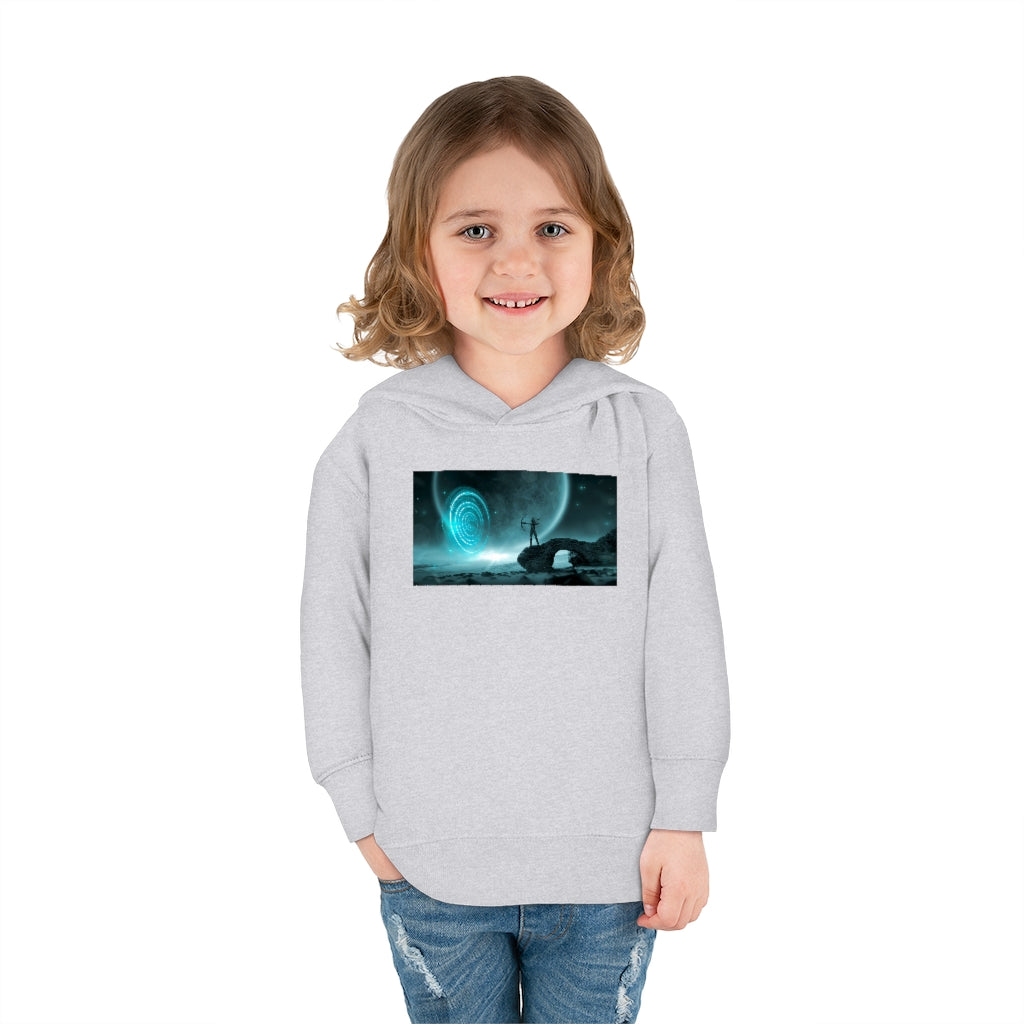 Mystical Moon Toddler Pullover Fleece Hoodie