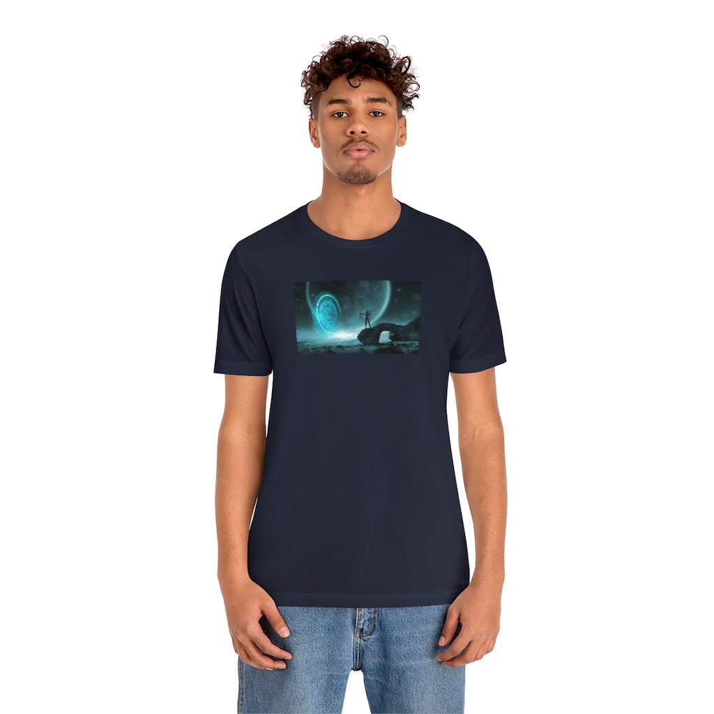 Mystical Moon Unisex Jersey Short Sleeve Tee