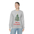 Merry Christmas Tree Unisex Heavy Blend™ Crewneck Sweatshirt