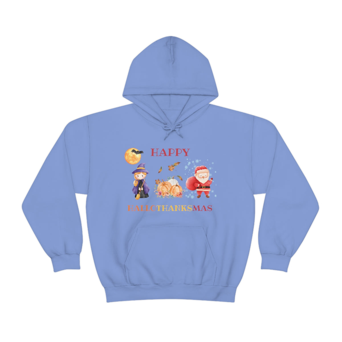 Happy Hallothanksmas Unisex Heavy Blend™ Hooded Sweatshirt