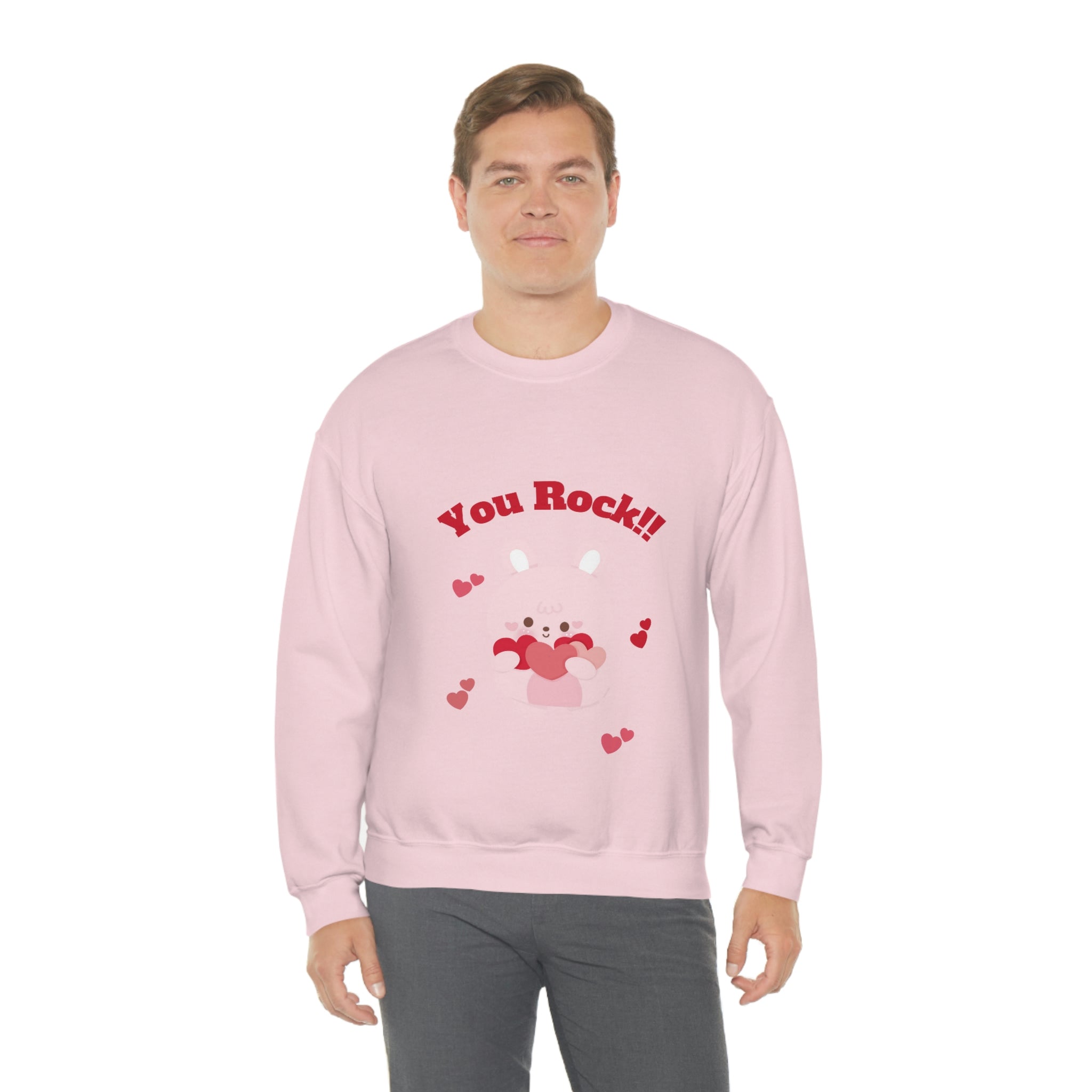 You Rock Unisex Heavy Blend™ Crewneck Sweatshirt