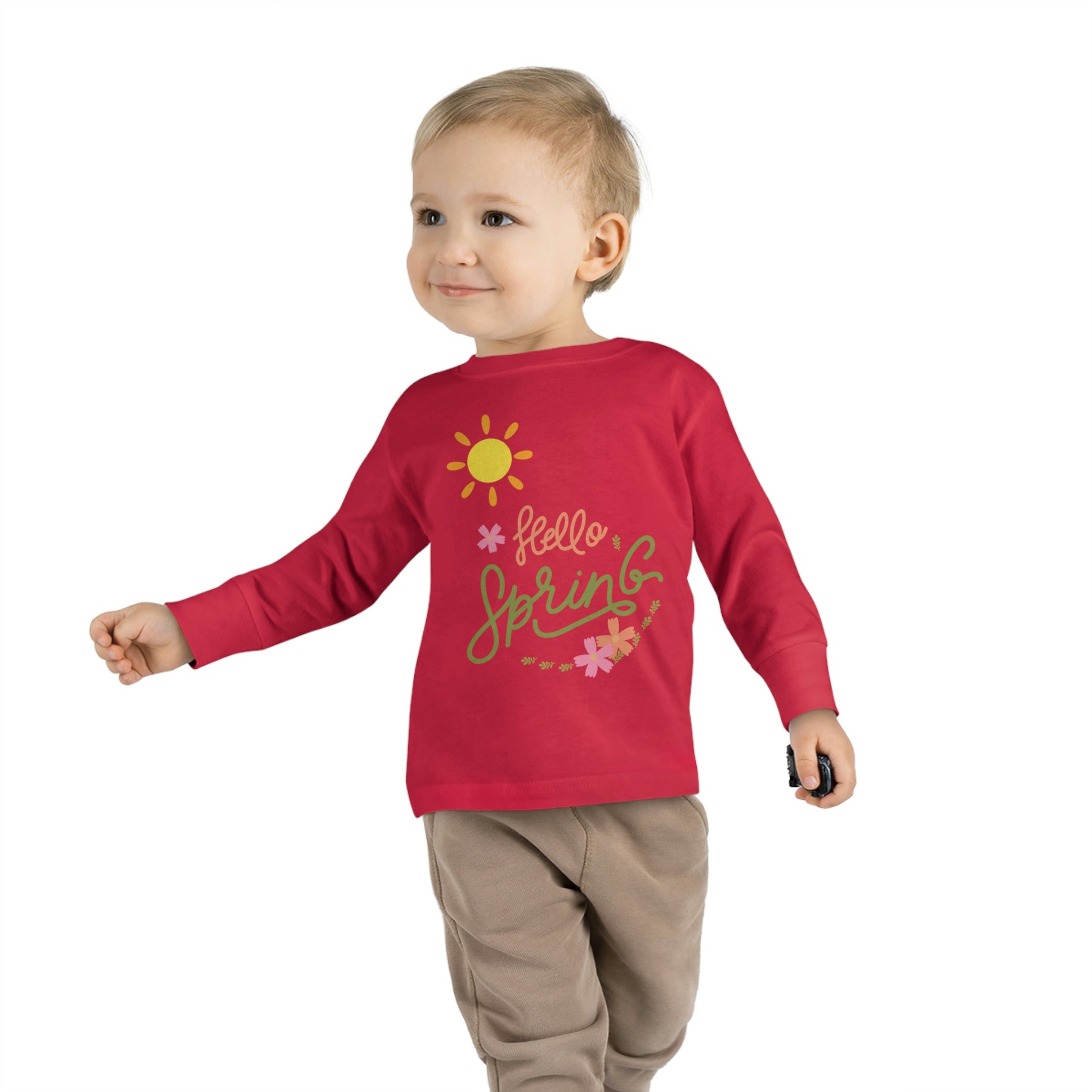 Spring Sunshine Toddler Long Sleeve Tee